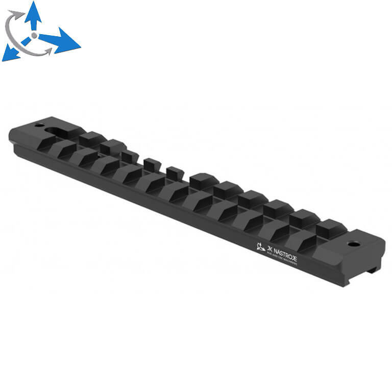 CZ 457 Picatinny skinne | 20 MOA JK-N