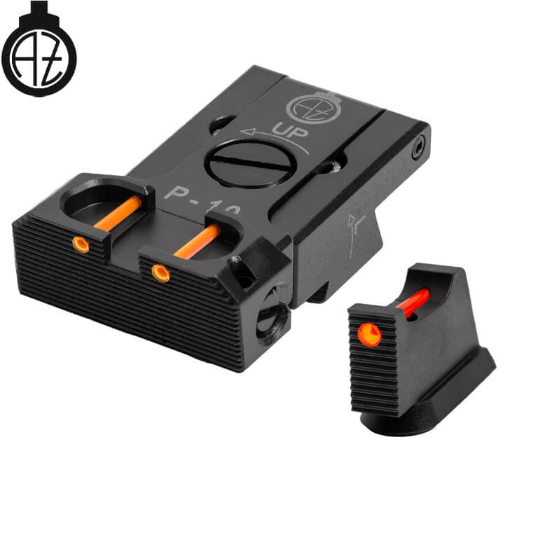 CZ P-10 justerbare sigtemidler | fiber optic B
