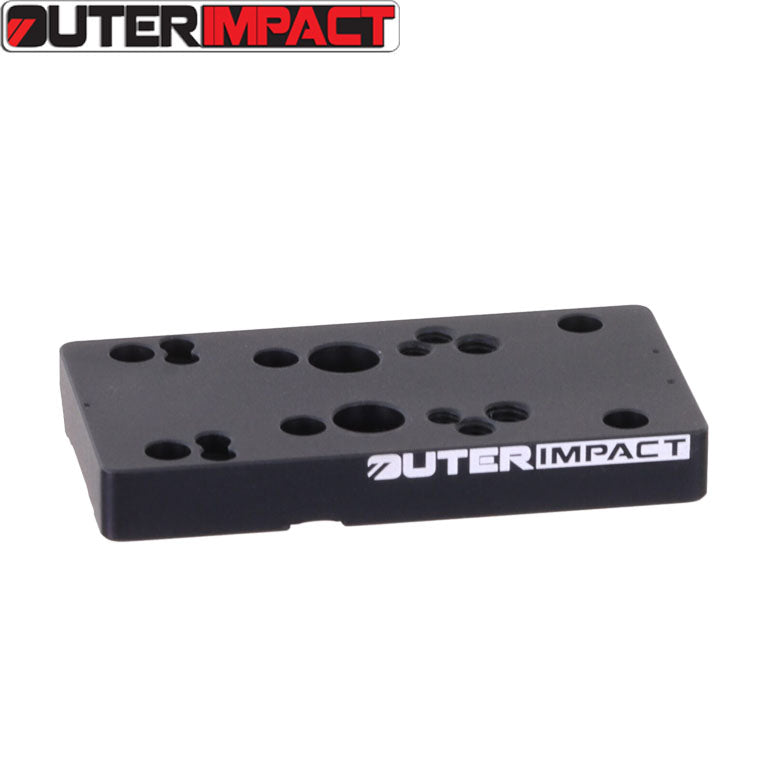 CZ Shadow 2 Optics Ready adapterplade universal til rødpunktsigte | type C Outer Impact