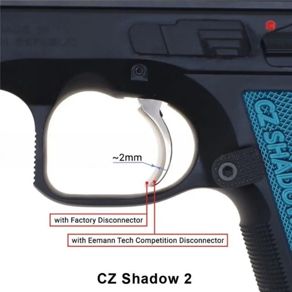 CZ Shadow 2, CZ 75 SP-01 Shadow messing Competition disconnectork