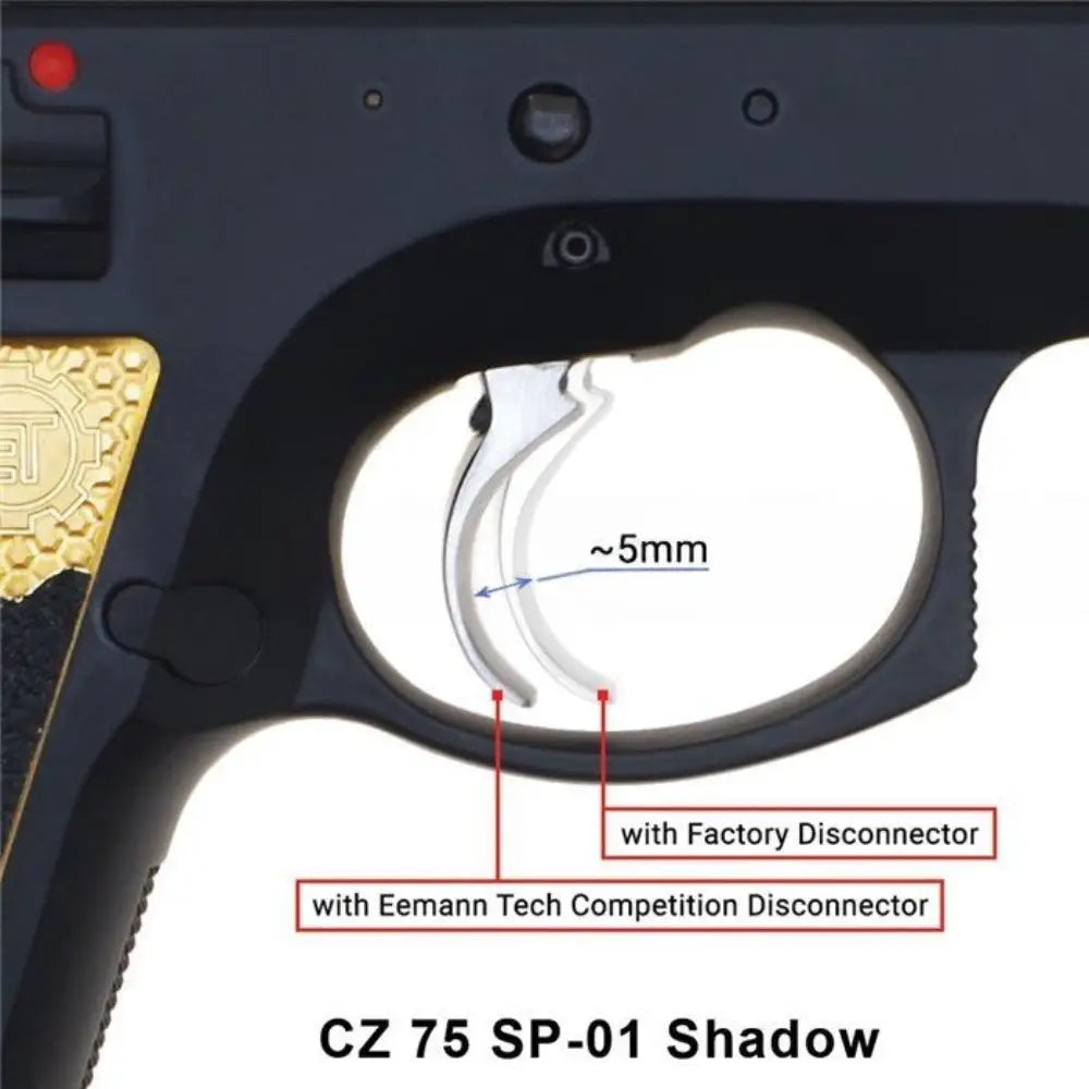 CZ Shadow 2, CZ 75 SP-01 Shadow messing Competition disconnectork