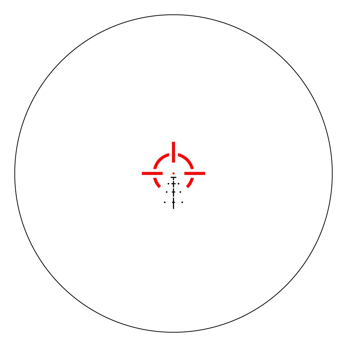 Vector Optics Paragon 3x18 ultra kompakt prisme riffelkikkert Vector Optics