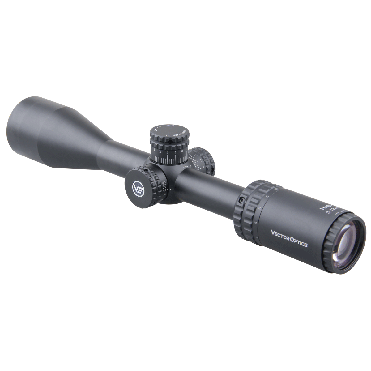 Vector Optics Hugo 3-12x44 SFP riffelkikkert