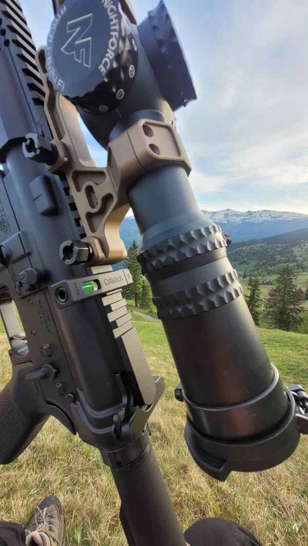 Side bobleniveau til riffelkikkert | Picatinny base