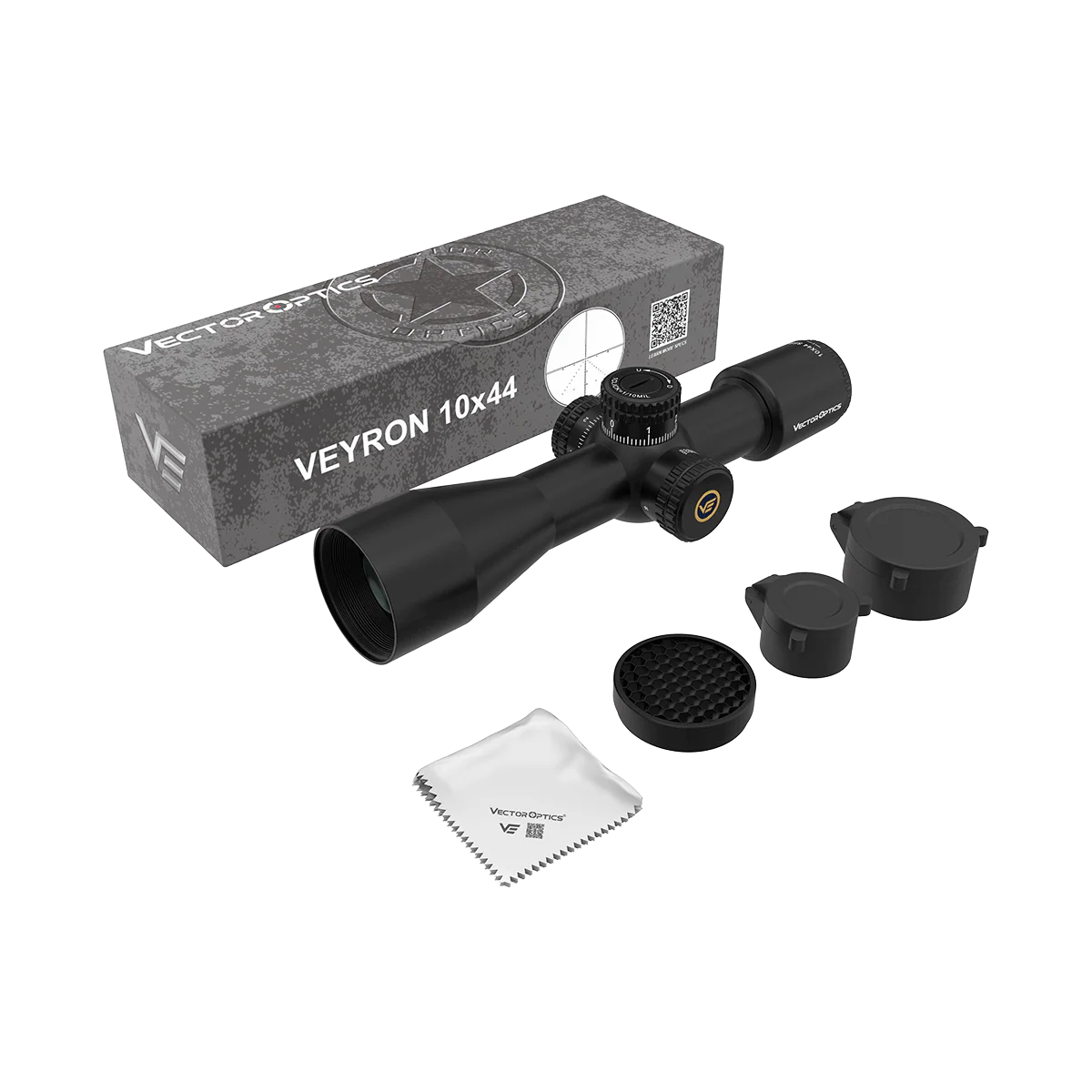 Vector Optics Veyron 10x44 SFP kompakt riffelkikkert Vector Optics