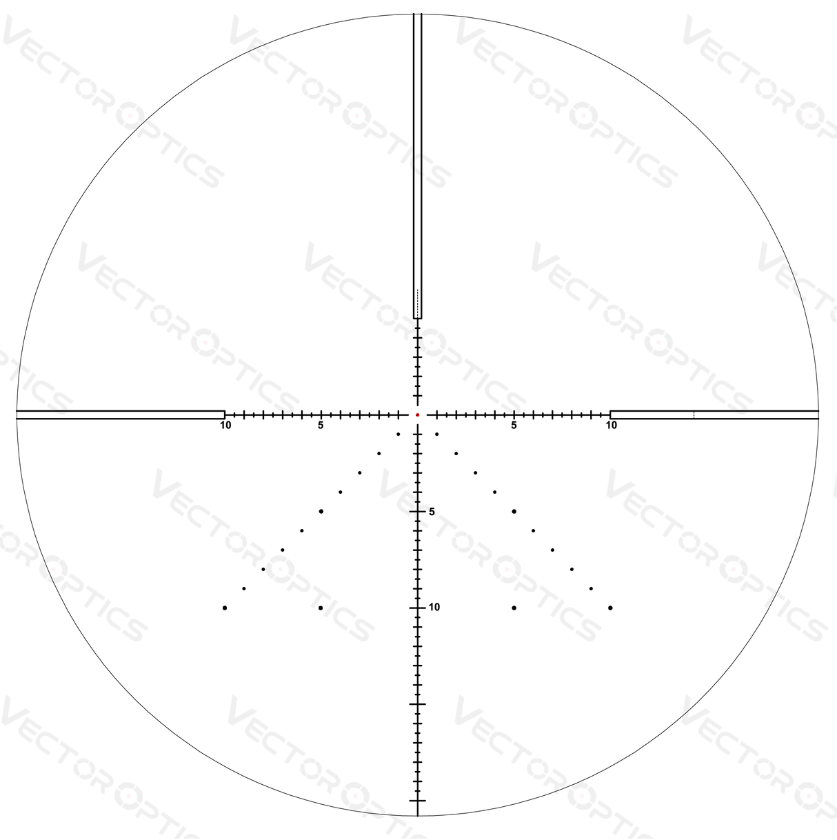 Vector Optics Veyron 4-16x44 IR First Focal Plane oplyst riffelkikkert Vector Optics