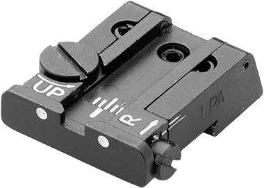 CZ P-10 justerbart bagsigte | hvide prikker