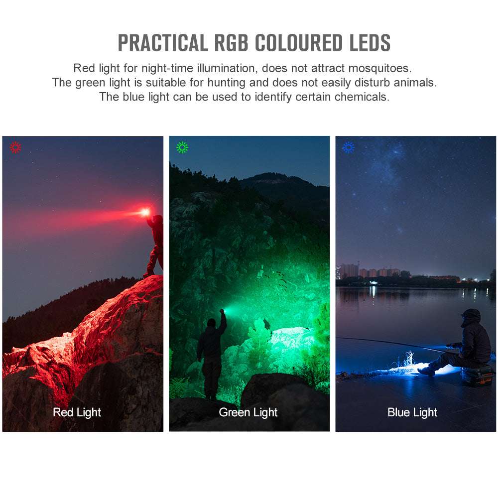 Olight Marauder Mini | flerfarvet genopladelig lygte | 7.000 lm