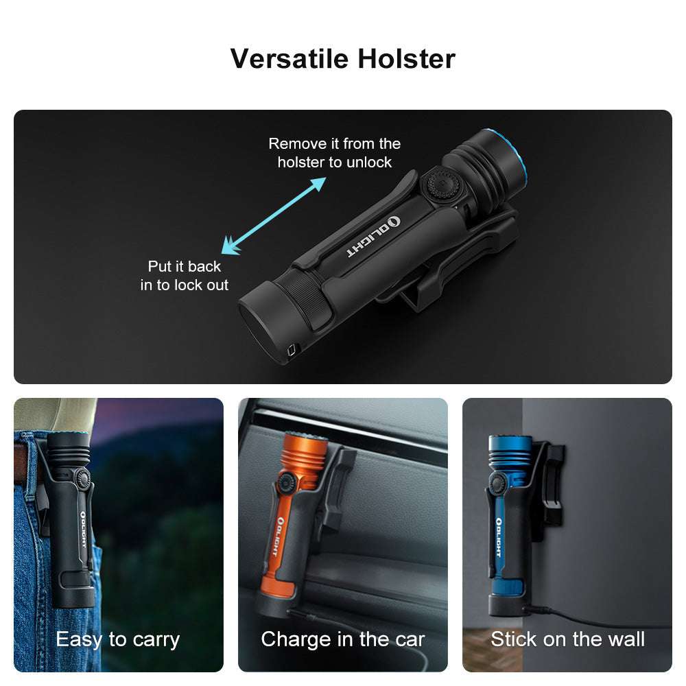 Olight Seeker 4 Pro | kraftig lygte | 4.600 lm
