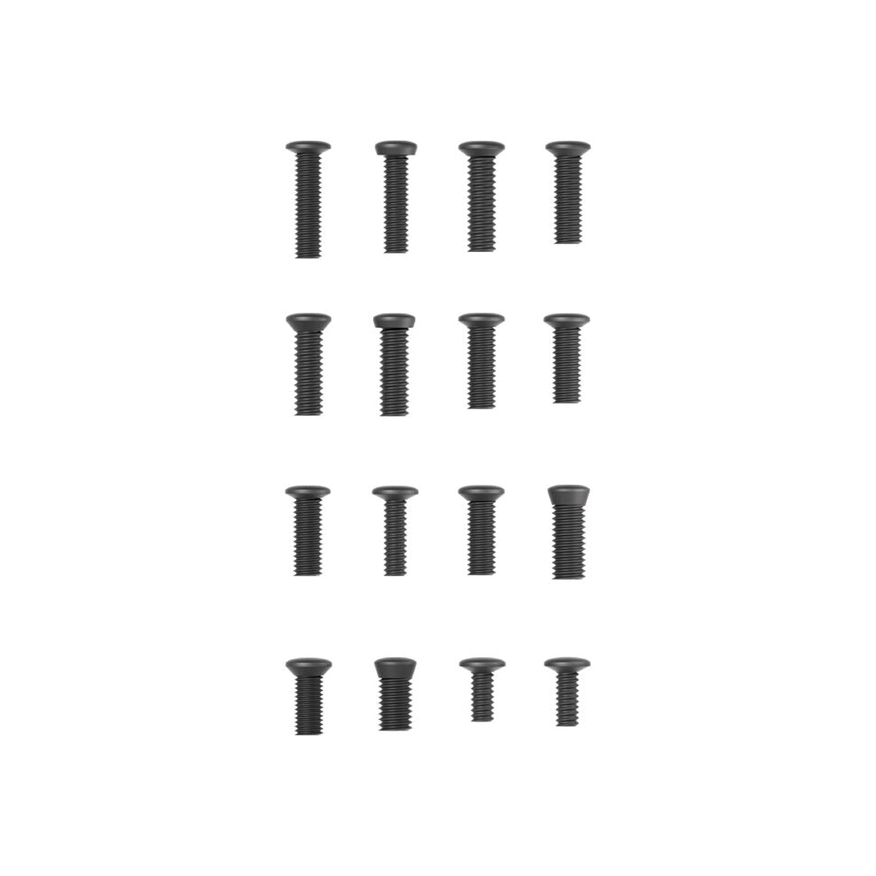 Sæt med ekstra skruer til installation af rødpunktssigte