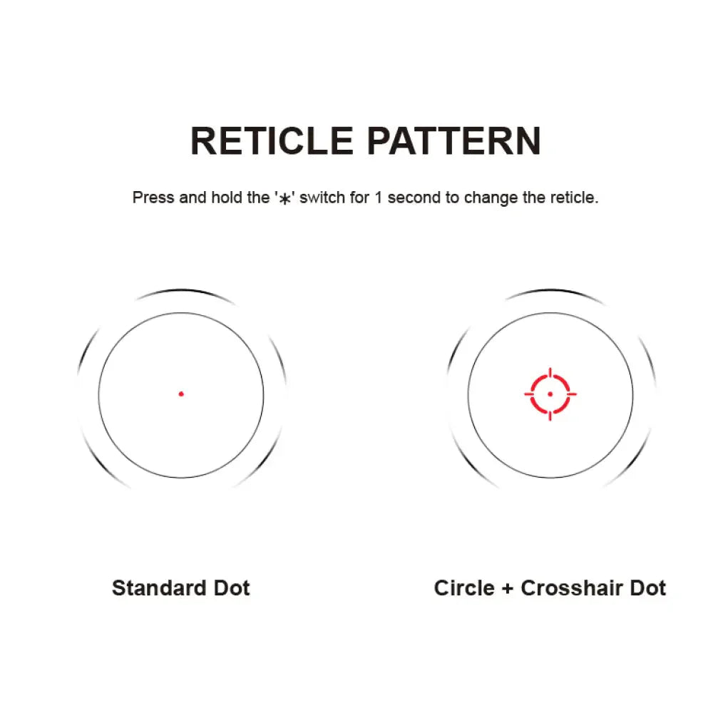 Vector Optics Nautilus 1x30 kikkert dobbelt sigtemiddel rødpunktsigte Vector Optics