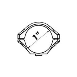 Riffelkikkerter med 1 tomme diameter [25,4 mm]