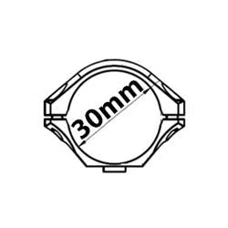 Riffelkikkerter med 30 mm diameter