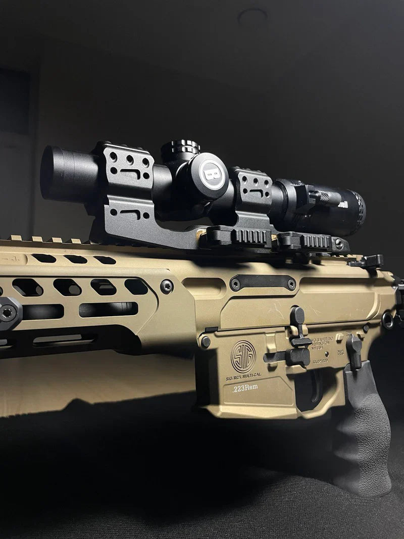 34 mm kikkertmontage cantilever | Picatinny QD Ergo-base