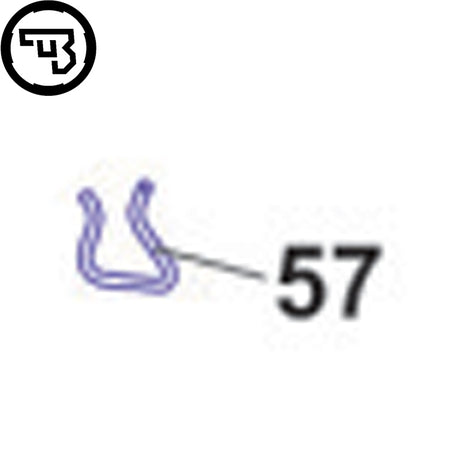 CZ 457 sikringsfjeder | del #57