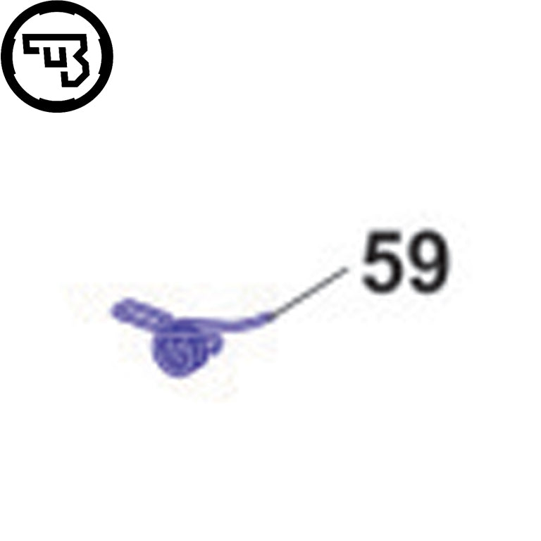 CZ 457 aftrækkerstangsfjeder | del #59