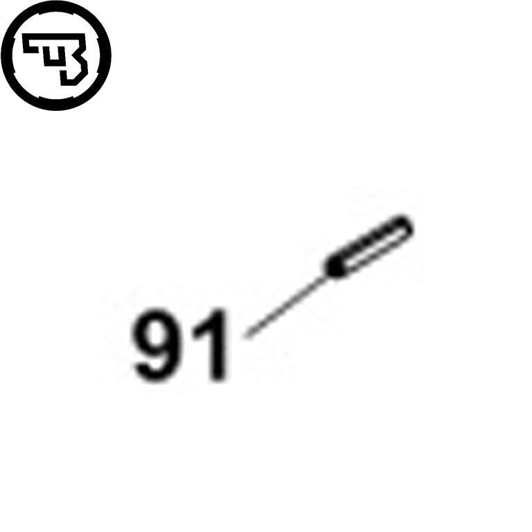 CZ Bren 2 pin til hovedfjederstyr | reservedel #91