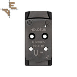 CZ P-10 adapterplade | Holosun K-series footprint Evo Arms