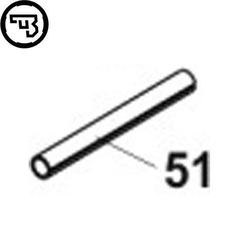 CZ P-07, CZ P-09 indsæt bagsigtepin | del #51