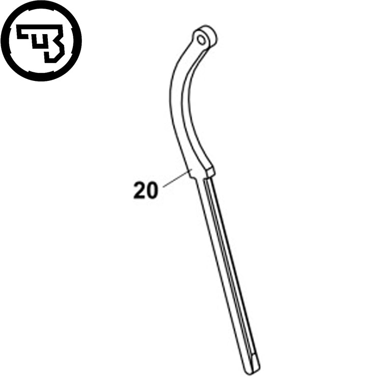 CZ Shadow 2 Compact, CZ P-01, CZ P-07, CZ P-09 hovedfjederstang