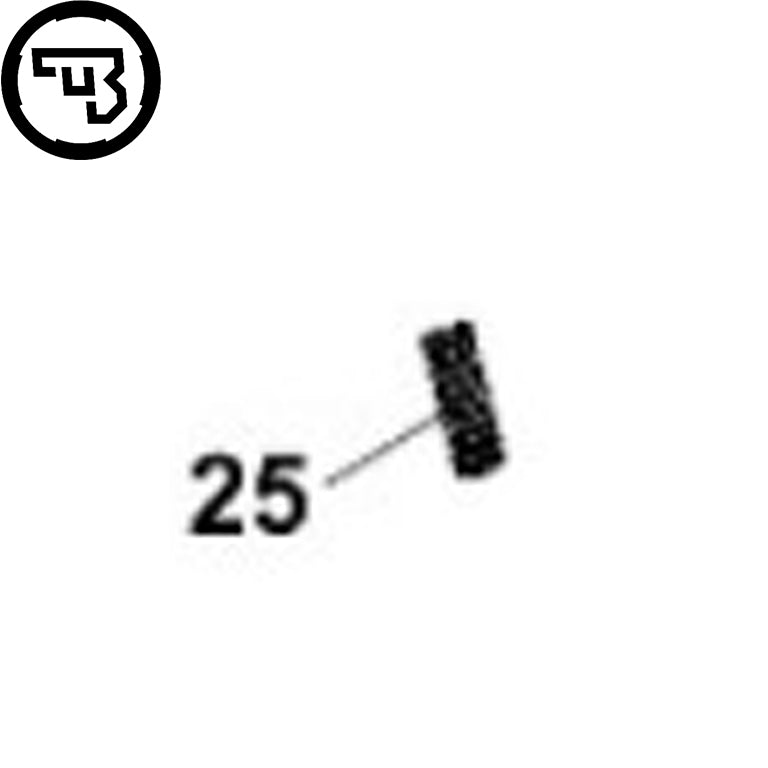 CZ P-10 adskillelsespladefjeder | del #25