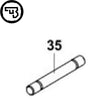 CZ P-10 front sight indsatsstift | del #35