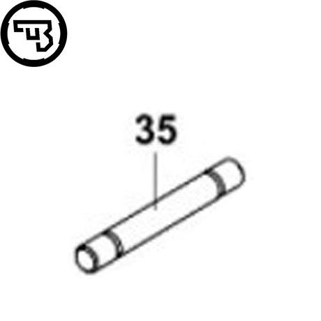 CZ P-10 front sight indsatsstift | del #35