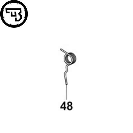 CZ P-07, CZ P-09 aftrækkeraflasterfjeder | reservedel #48