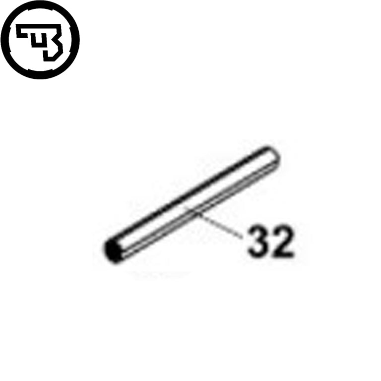 CZ P-10 indsats front coiled pin | reservedel #32