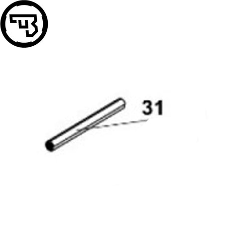 CZ P-10 indsats bagsigte spiralfjederstift | del #31