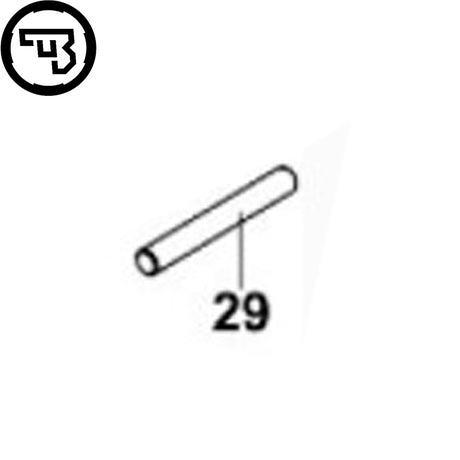 CZ P-10 aftrækkerstangs fjederstift | del #29