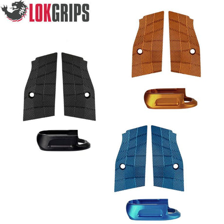 CZ Shadow 2 Compact & Carry korte alu greb & alu magwell | Gridlok