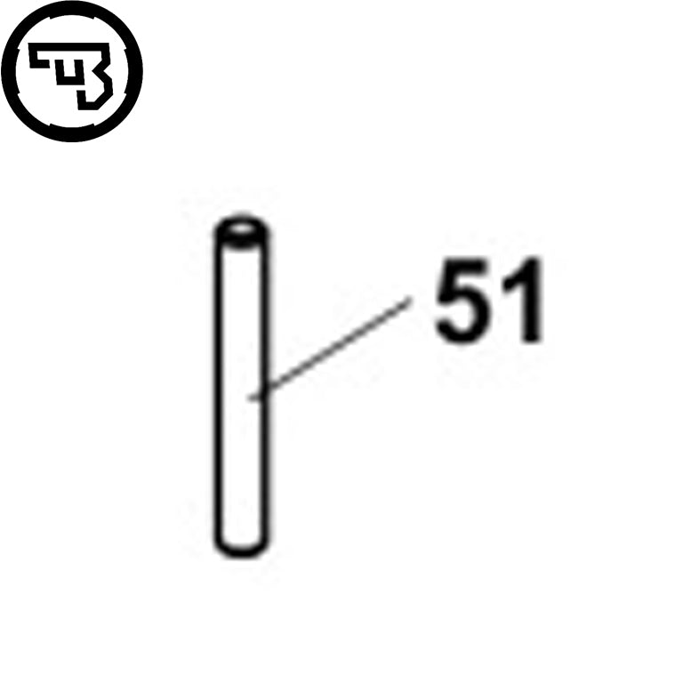 CZ Shadow 2 Compact uddragerstift | reservedel #51