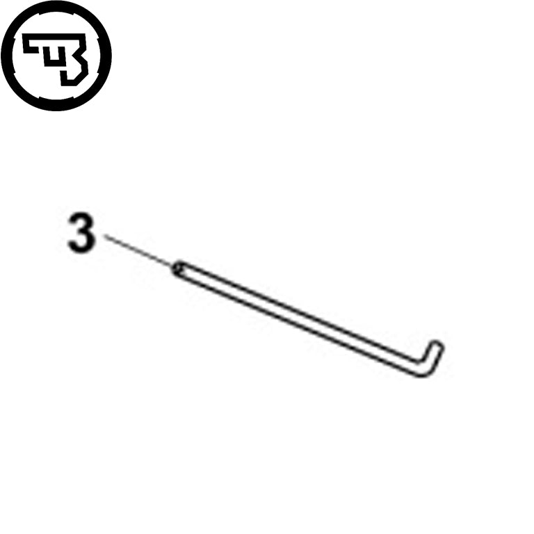 CZ Shadow 2, CZ 75B, CZ 75 SP-01 Shadow slædefang fjeder | del #3