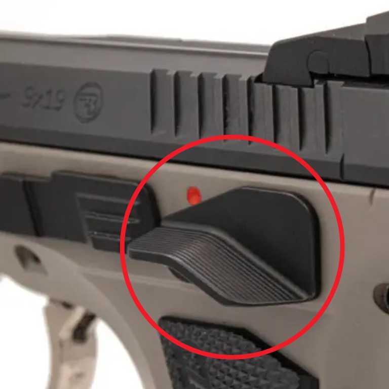 CZ TS 2, CZ Shadow 2 Ultimate sikkerhedsgreb