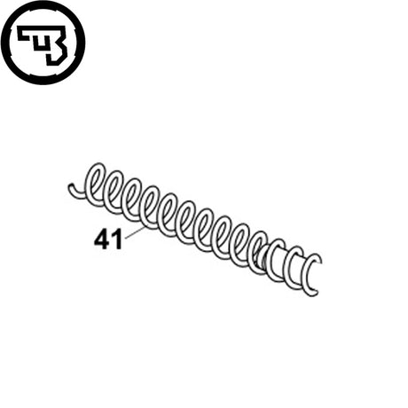 CZ TS 2 rekylfjeder | del #41