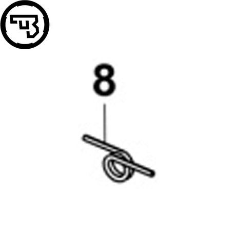 CZ TS 2 aftrækkerfjeder | del #8
