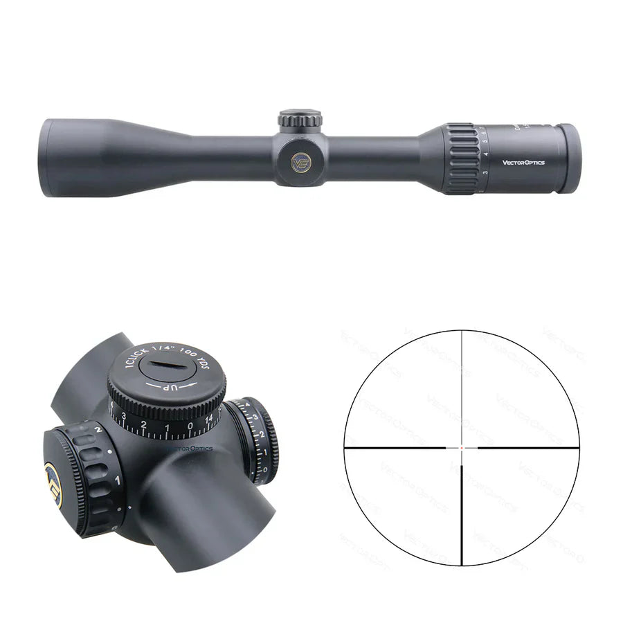 Vector Optics Continental 1,5-9x42 SFP riffelsigte