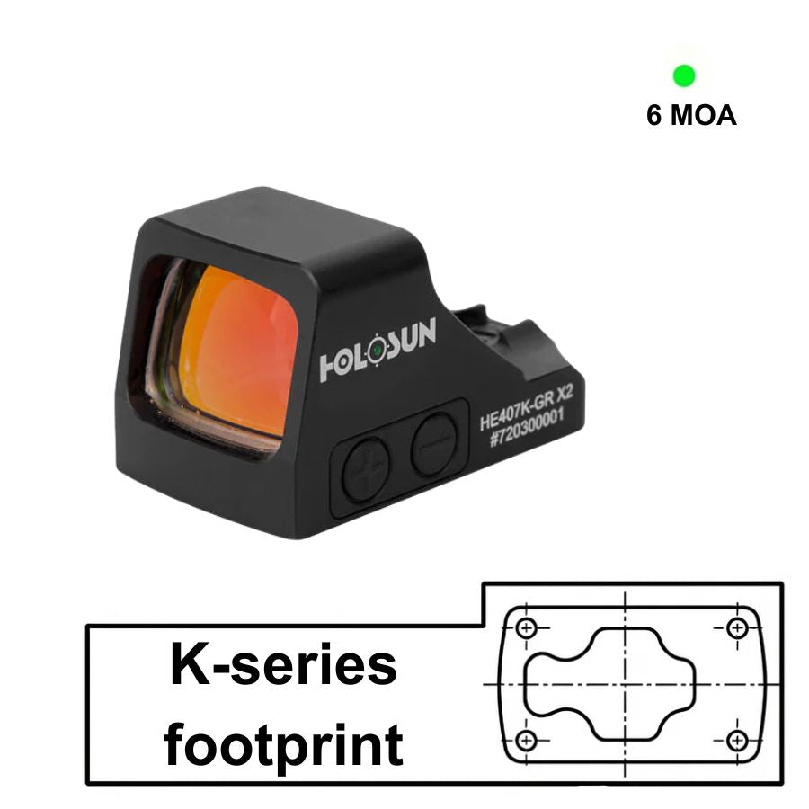 Holosun 407K X2 [grøn]