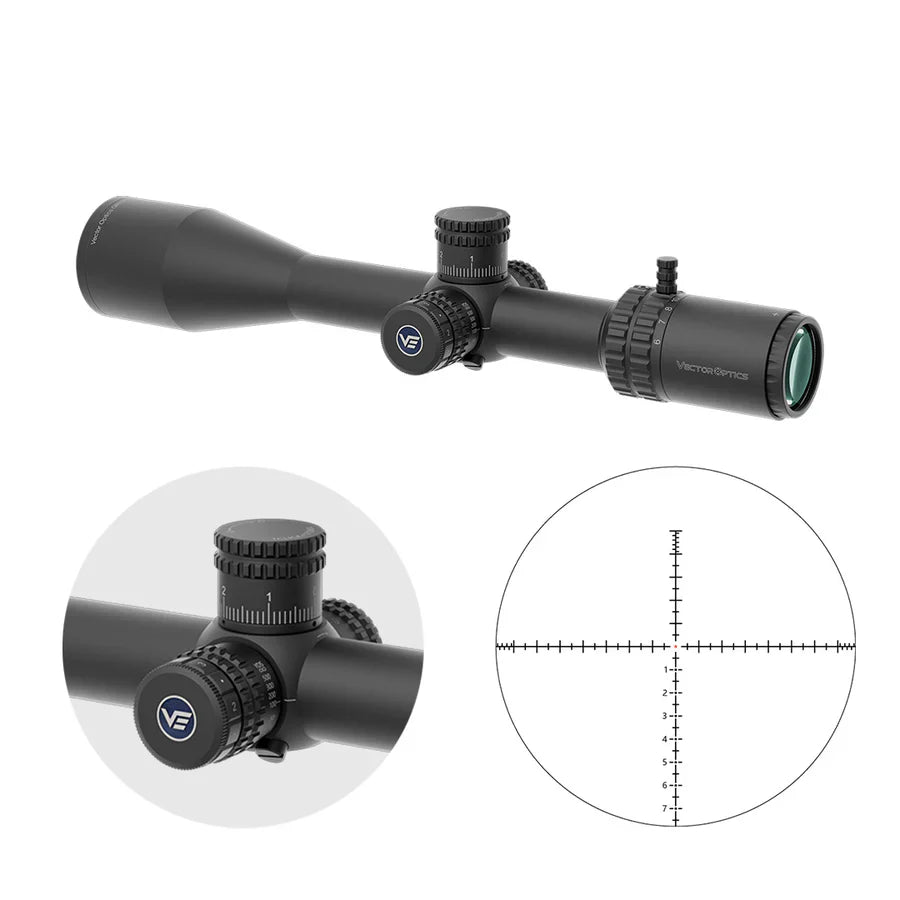Vector Optics Orion Pro Max 6-24x50 MIL HD FFP riffelskope