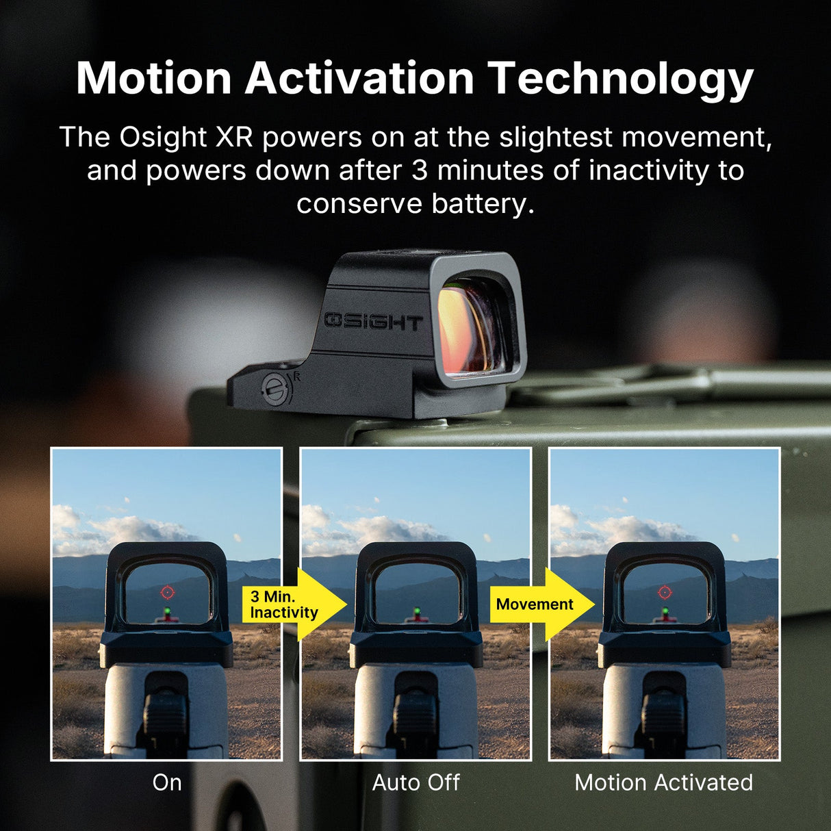 Osight XR Enclosed [rød] 