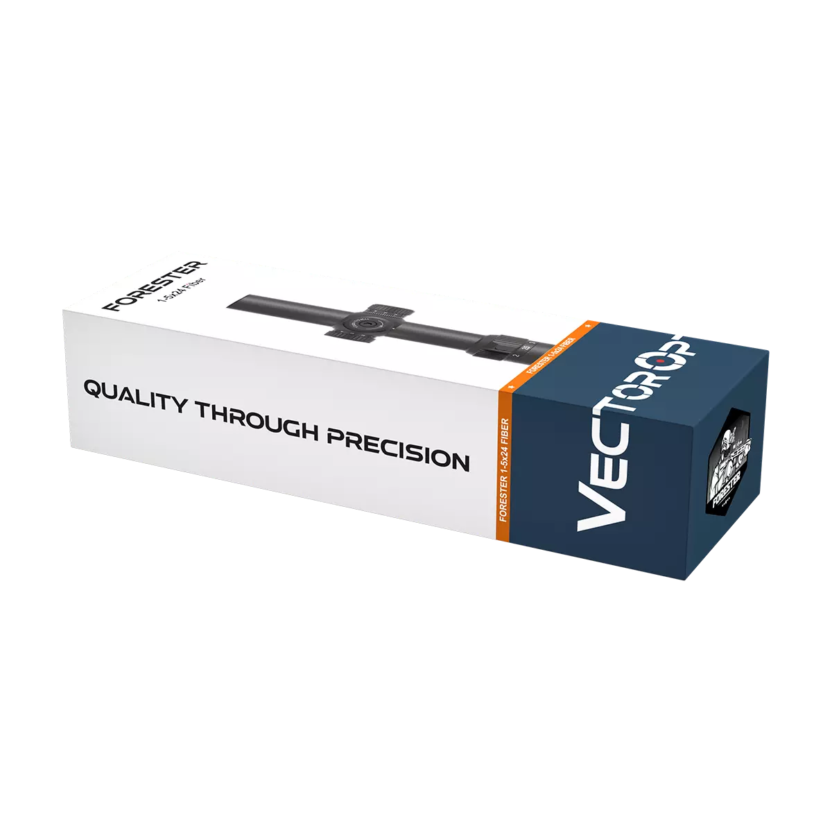 Vector Optics Forester 1-5x24 SFP Fiber riffelkikkert 