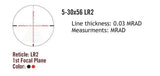 Sightmark Presidio 5-30x56 LR2 FFP riffelkikkert