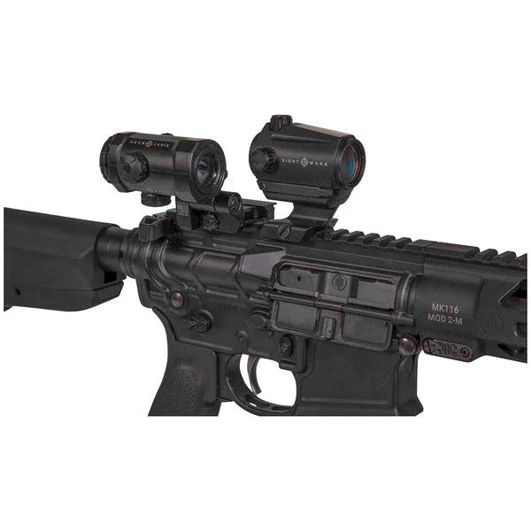 Sightmark XTM-3 3xMagnifier med LQD flip til side montage 