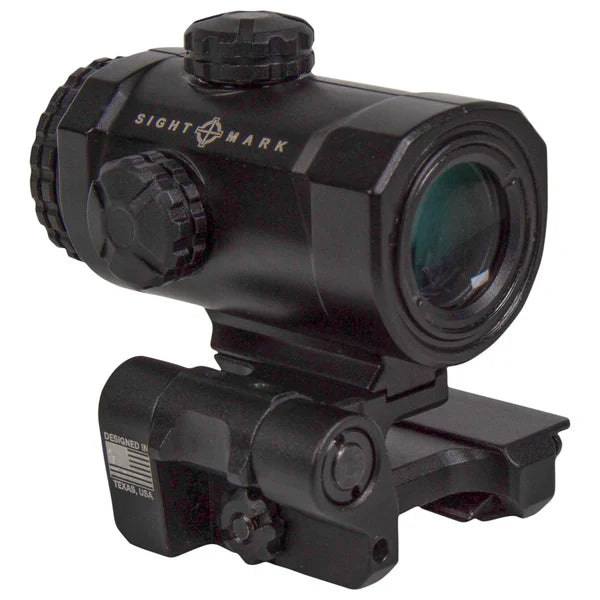 Sightmark XTM-3 3x forstørrer med LQD flip to side rødpunktsmontage