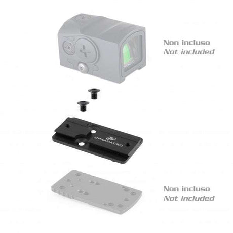 Footprint-adapter | fra Toni System montager "type A" til Aimpoint Acro