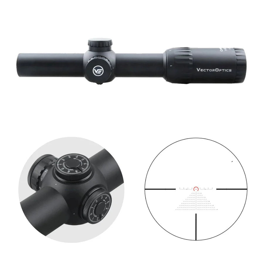 Vector Optics Constantine 1-8x24 FFP kikkertsigte
