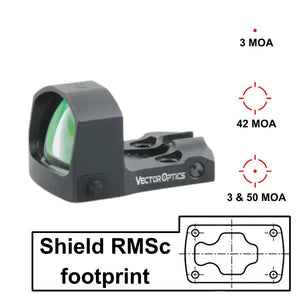 Rødpunktsigter med direkte pasform til CZ Shadow 2 Carry