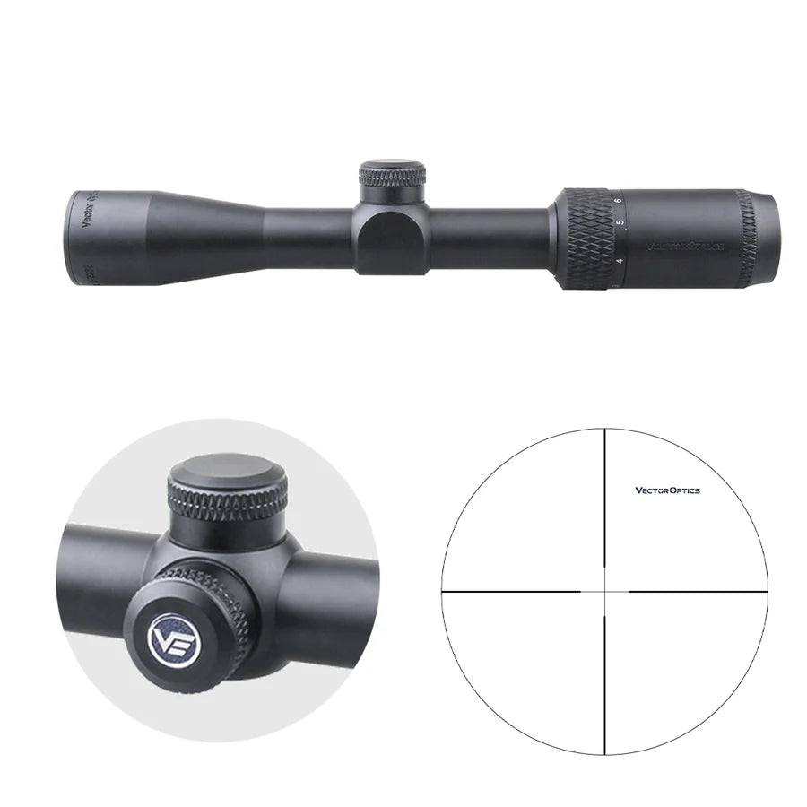 Vector Optics Matiz 2-7x32 SFP riffelkikkert