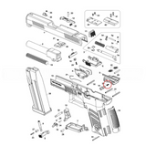 CZ P-10 aftrækkerstang disconnectorfjeder